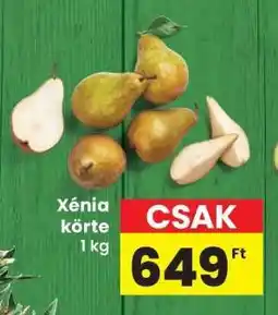 Interspar Xénia Körte ajánlat