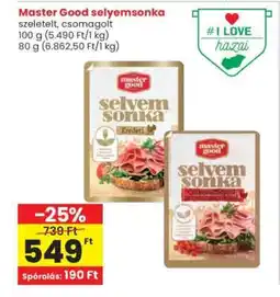 Interspar MASTER GOOD SELYEMSONKA ajánlat