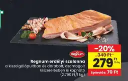 Spar Regnum erdélyi szalonna ajánlat