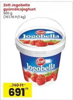 Interspar ZOTT Jogobella gyümölcsjoghurt ajánlat