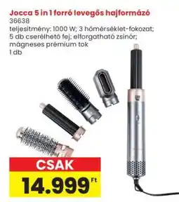 Interspar Jocca 5 in 1 forró levegős hajformázó ajánlat