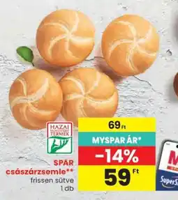 Spar SPAR császárzsemle ajánlat