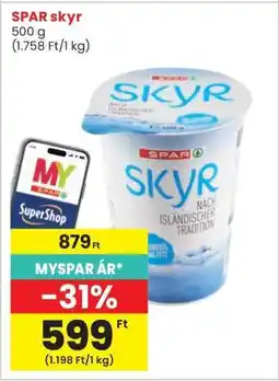 Interspar SPAR skyr ajánlat