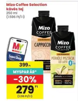 Interspar Mizo Coffee Selection kávés tej ajánlat