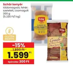 Interspar Schär kenyér ajánlat