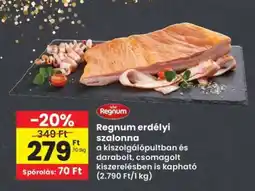 Interspar Regnum erdélyi szalonna ajánlat