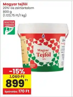 Interspar Magyar tejföl ajánlat