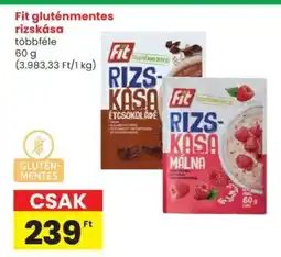 Interspar Fit gluténmentes rizskása ajánlat