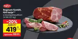 Spar Regnum füstölt, főtt tarja ajánlat