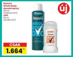 Interspar Rexona Whole Body dezodorspray ajánlat