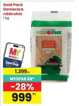 Interspar Gold Pack Demerara nádcukor ajánlat