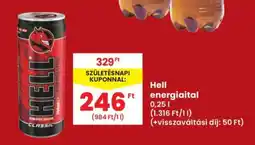 Interspar HELL Energiaital ajánlat
