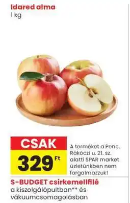 Spar Idared alma ajánlat