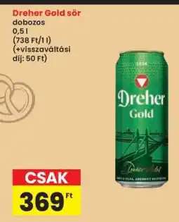 Interspar Dreher Gold sör ajánlat