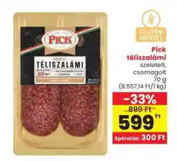 Spar PICK Téliszalámi ajánlat