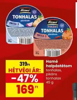 Spar Hamé halpástétom ajánlat