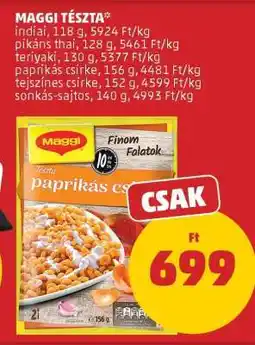 PENNY MAGGI TÉSZTA ajánlat