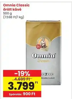 Interspar Omnia Classic őrölt kávé ajánlat