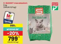 Interspar S-BUDGET macskaalom ajánlat