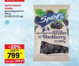 Interspar SPRINT Fekete szeder ajánlat