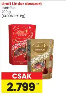 Lindt Lindor desszert