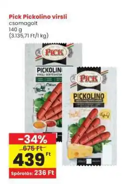 Interspar PICK Pickolino virsli ajánlat