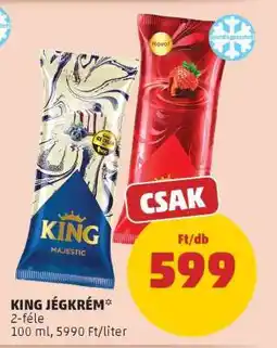 PENNY King jégkrém ajánlat