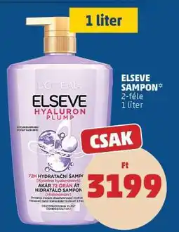 PENNY L'Oréal Elseve Hyaluron Plump Shampoo ajánlat