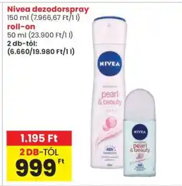 Spar NIVEA dezodorspray ajánlat