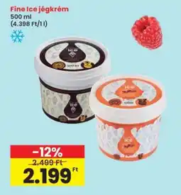 Interspar Fine Ice jégkrém ajánlat
