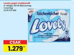 Interspar Lovely papír zsebkendő ajánlat