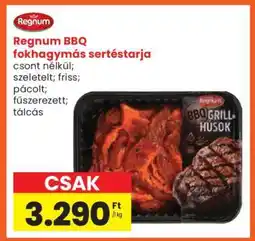 Spar Regnum BBQ fokhagymás sertéstarja ajánlat