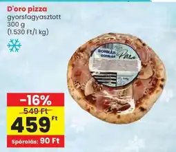 Spar D'oro pizza ajánlat