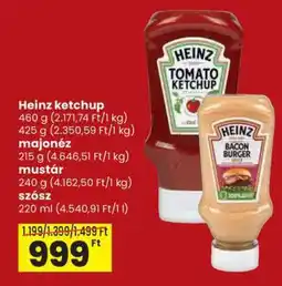 Spar HEINZ Ketchup ajánlat