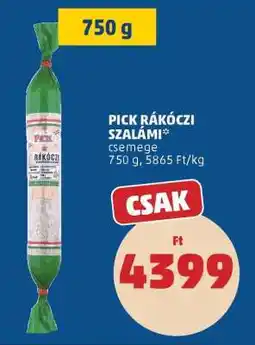 PENNY PICK Rákóczi szalámi ajánlat