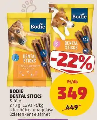 PENNY Bodie Dental Sticks ajánlat