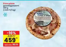 Interspar D'oro pizza ajánlat