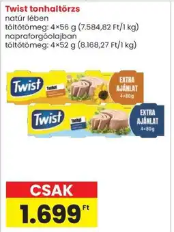 Interspar TWIST Tonhaltörzs ajánlat