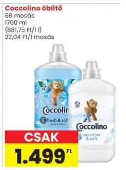 Spar Coccolino Öblítő ajánlat