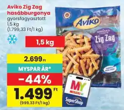 Spar AVIKO Zig-Zag Hasábburgonya ajánlat