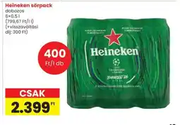 Spar Heineken sörpack ajánlat