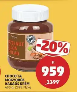 PENNY Choco'la Mogyorós Kakaós Krém ajánlat