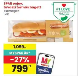 Spar SPAR enjoy. tavaszi tormás bagett ajánlat