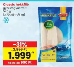 Spar CLASSIC HEKKFILÉ ajánlat