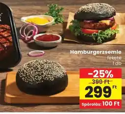 Spar Hamburgerzsemle fekete ajánlat