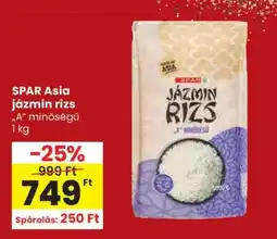 Spar SPAR Asia jázmin rizs ajánlat