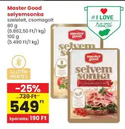 Spar MASTER GOOD SELYEMSONKA ajánlat