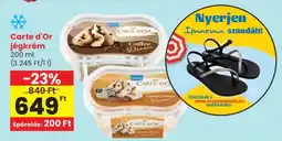 Spar CARTE D'OR Jégkrém ajánlat