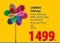 Lidl LIVARNO Szélforgó ajánlat