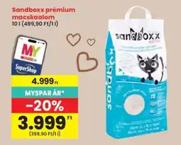 Interspar Sandboxx prémium macskaalom ajánlat